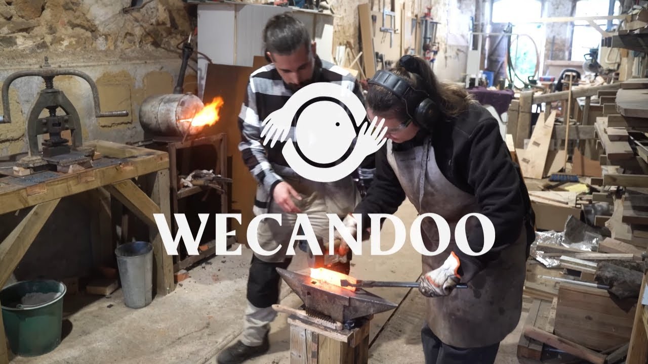 Forgez votre couteau de cuisine japonais avec Clément sur trois jours - Vidéo