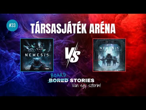 Társasjáték aréna: Nemesis  vs. Nemesis: Retaliation  #33 - Board Stories | The GiftForge Podcast