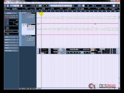 Vídeo Aula Nuendo 4 - Curso Nuendo 4 - Gravando Áudio