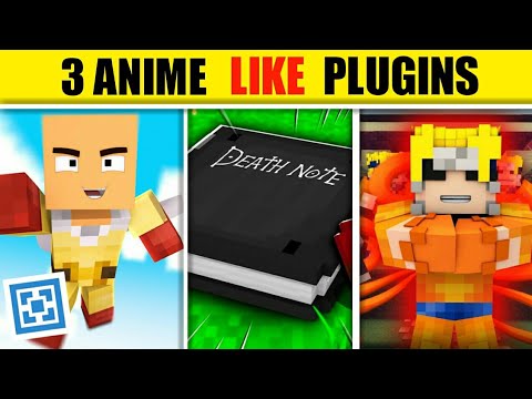 Top 3 Plugins Like Anime For Minecraft || Aternos..