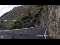 Видеорегистратор- Красивейший серпантин в горах по дороге из Амальфи в Сорренто ...