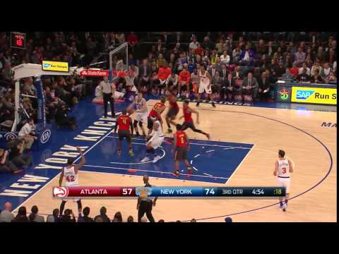 Edy Tavares stuffs Kristaps Porzingis