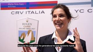 RCSW2021 - Maria Vera Ratti at the opening ceremony of the 66^ Regata dei Tre Golfi video