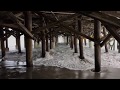 Hurricane Irma Brings Big Waves To Cocoa Beach