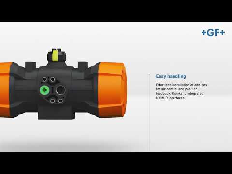 The new Pneumatic Actuator – Stainless Power | GF Piping Systems