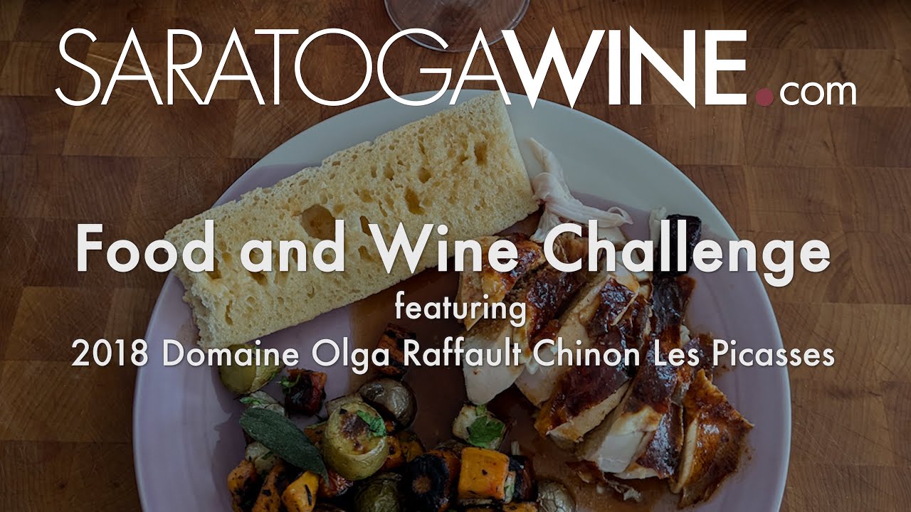 Wine and Food Challenge - 2018 Domaine Olga Raffault Chinon Les Picasses
