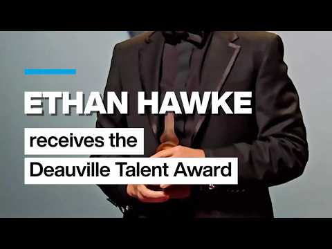 Ethan Hawke receives the Deauville Talent Award