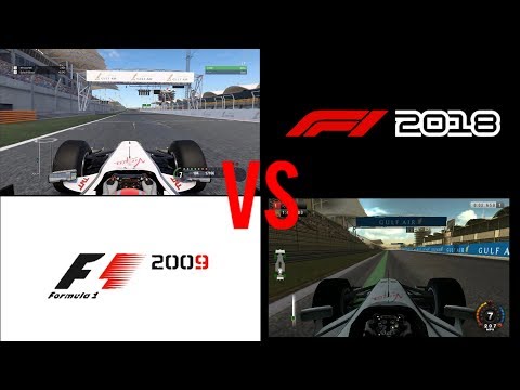 F1 2018 VS F1 2009 | Brawn BGP 001