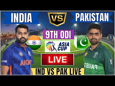 🔴Live: India vs Pakistan | IND vs PAK Live Cricket Scores | IND VS PAK Live Cricket Match Today