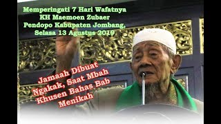 Download lagu KH Khusen Ilyas - 'Nikah Kok Cuma Sekali', Jamaah Langsung Ngakak mp3