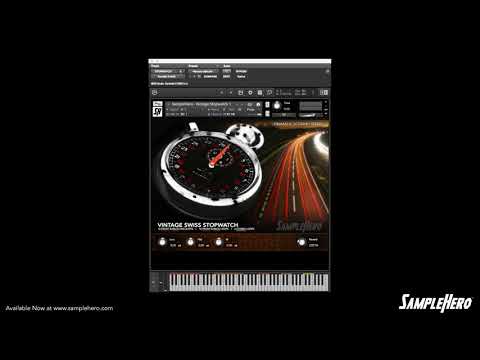 Free Download Vintage Stopwatch Bundle KONTAKT