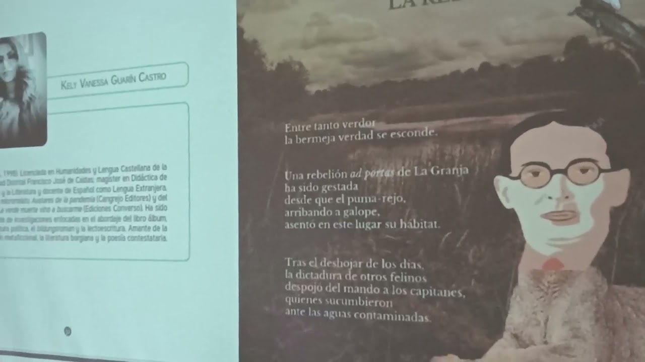 Vanessa Guarín - Lectura de sus composiciones en libro álbum