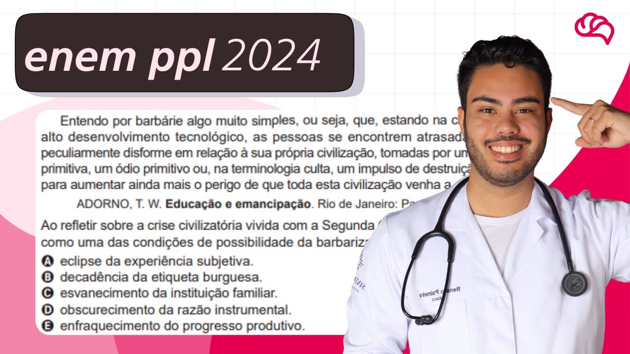 Resolução em Vídeo — Questão 55 ENEM 2024 PPL