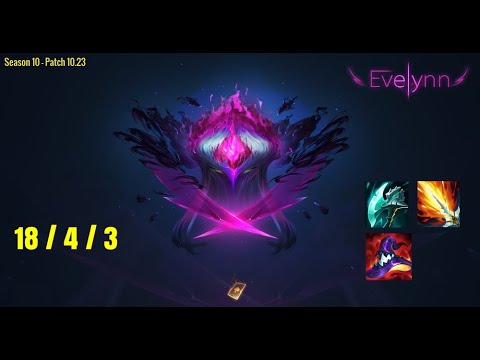 Evelynn Demo (10.23) New Items!  - League of Legends