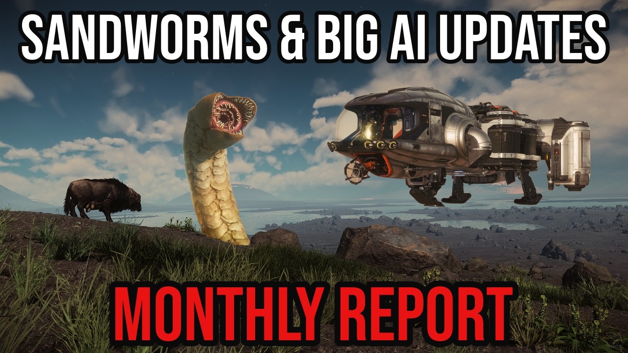 Star Citizen Monthly Report - Preparing For Sandworms, New Missions & BIG AI Updates