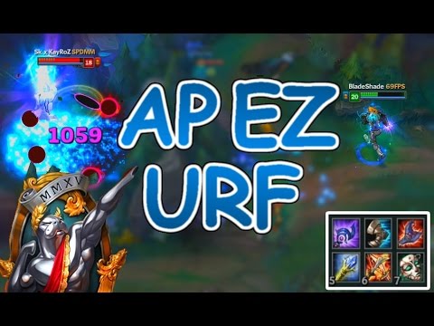 AP EZREAL URF | Ultra Rapid Fire 2017 | League of Legends