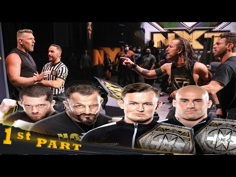 Imperium vs The Undisputed ERA Full Match for NXT Tag Team Championship part 1/2 NXT 5 Augest 2020