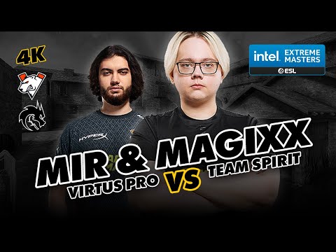 [RAW 4K] mir & magixx csgo | POV | VIRTUS PRO vs TEAM SPIRIT | IEM SUMMER 2021