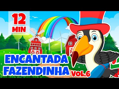 Encantada Fazendinha Vol. 6 - Giramille 12 min | Desenho Animado Musical