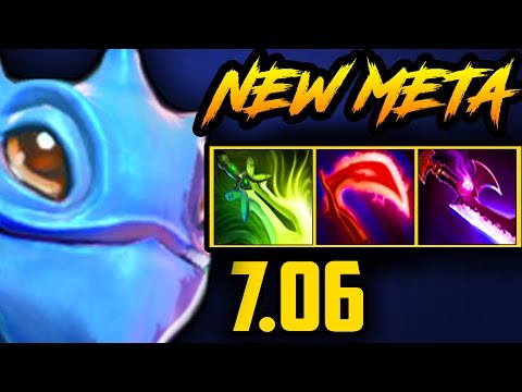 DOTA 2 NEW META: PUCK CARRY - PATCH 7.06 GAMEPLAY