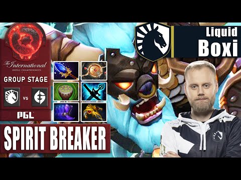 LIQUID vs EG | BOXI SPIRIT BREAKER - THE CORRECT WAY TO PLAY | GROUP STAGE - THE INTERNATIONAL 2022