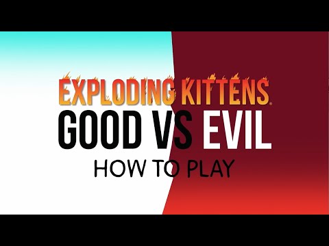 Exploding Kittens： Good vs Evil   How to Play (Korte Versie)