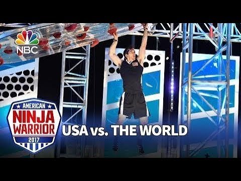 Drew Drechel Stage 3 American Ninja Warrior USA V.S. the World 2016