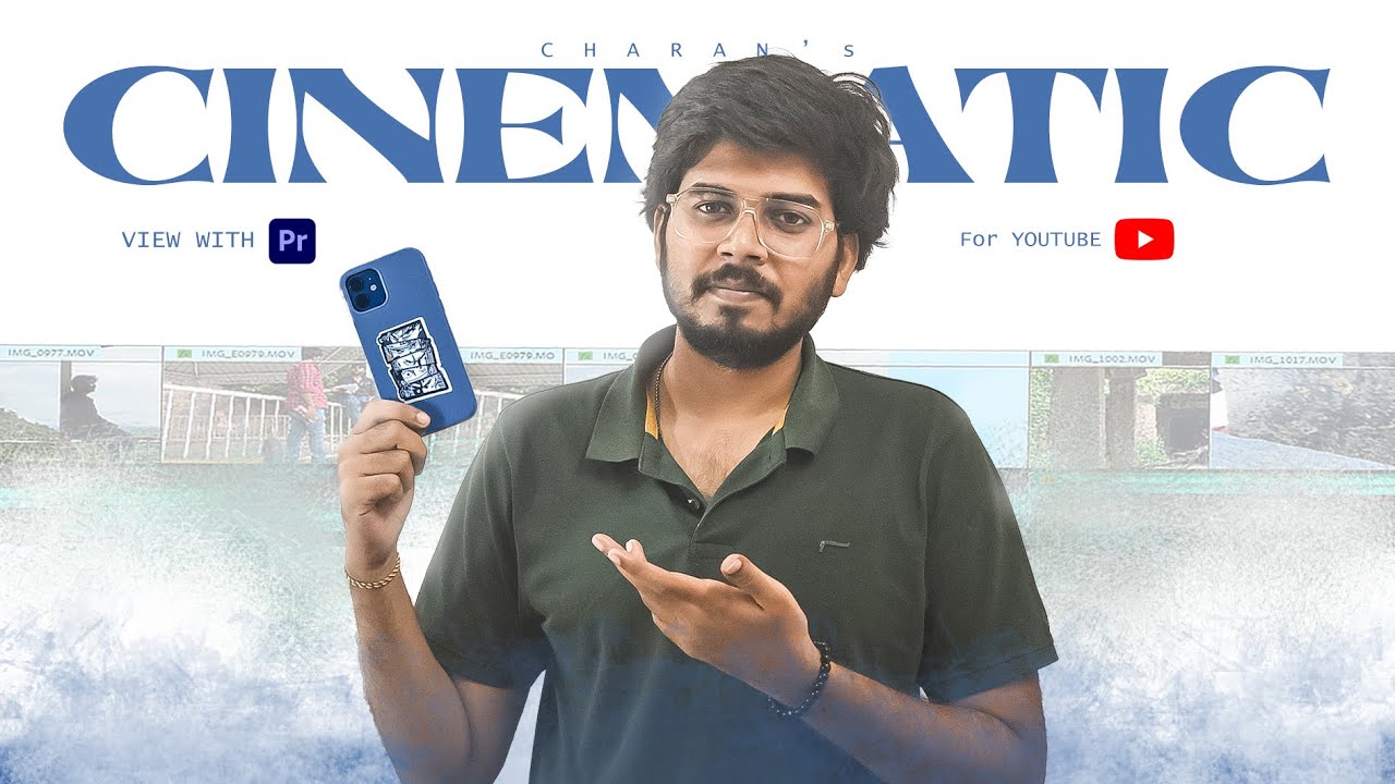 Cinematic videos with your Smartphone | Adobe Premier Pro for YouTube Video