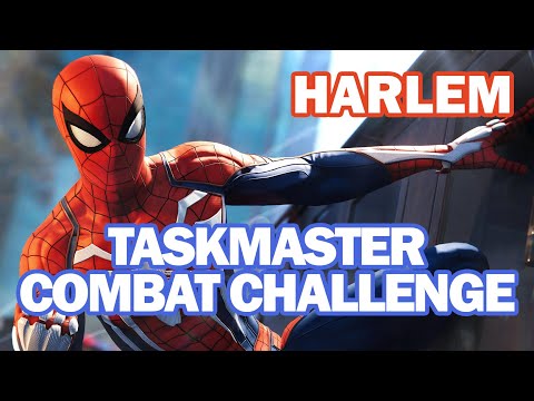 HARLEM | Taskmaster COMBAT CHALLENGE Ultimate Level | MARVEL'S SPIDER-MAN