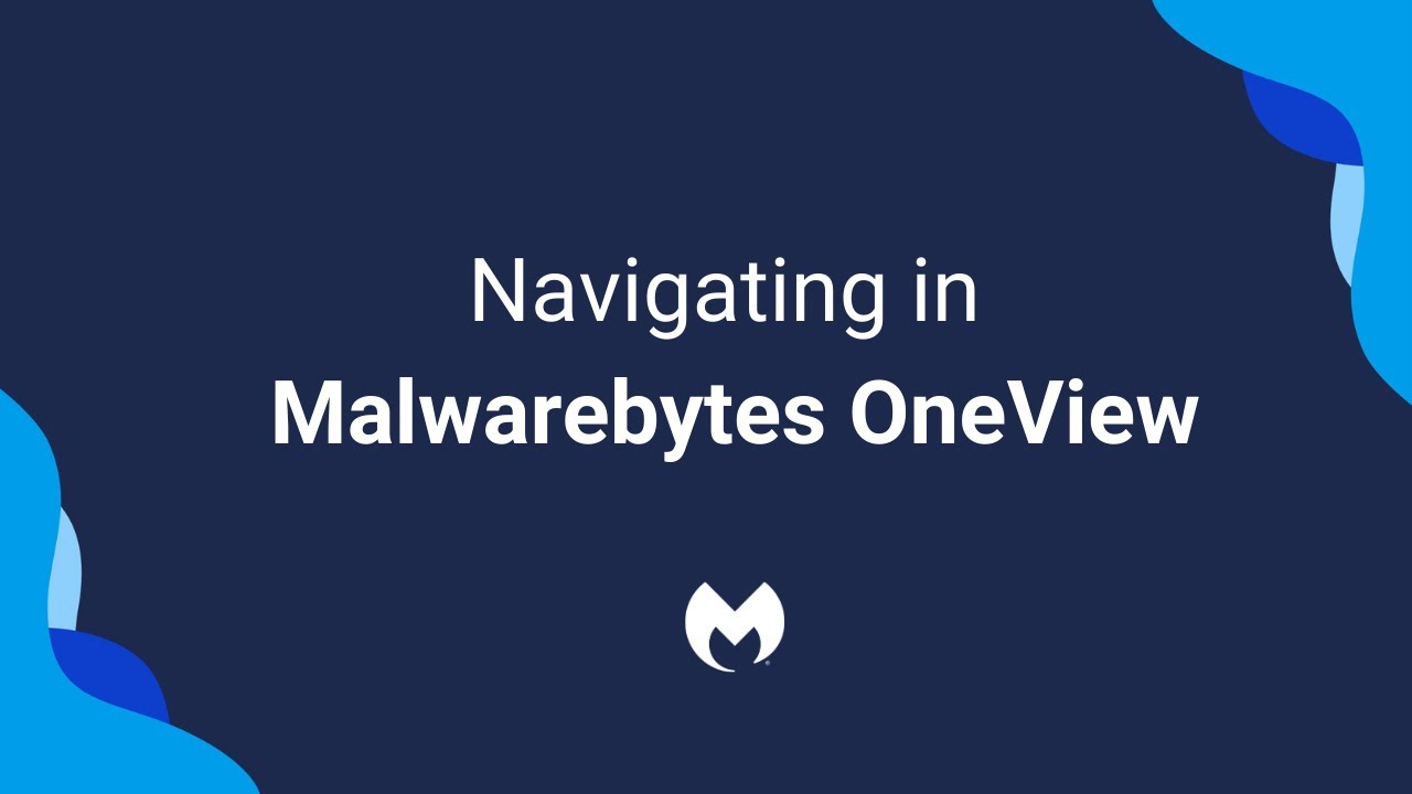 Navigating in Malwarebytes OneView