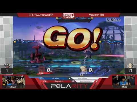 CFL Smackdown 88 WiiU - Brand (R.O.B.) vs Mugi (Corrin) - Winners R4