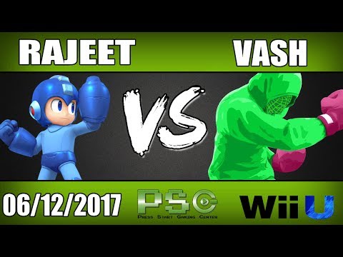 Rajeet (Mega Man) vs PWR Up | Vash (Little Mac) - Wii U Winners Qtrs S4M