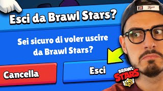 SMETTO di GIOCARE a BRAWL STARS QUANDO...