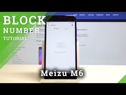 How to Block Number in MEIZU M6 - Add to Blacklist