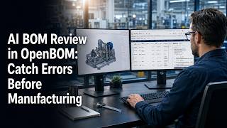 OpenBOMのAI BOMレビュー：製造前のエラー検出
