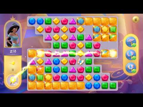 Disney Princess Majestic Quest Level 64 NO BOOSTERS - A S GAMING ✔