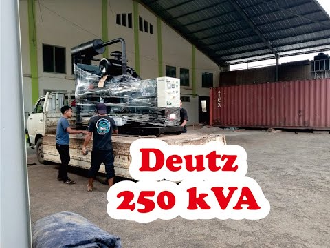 Mendarat di Cirebon - Genset Deutz 250 kVA