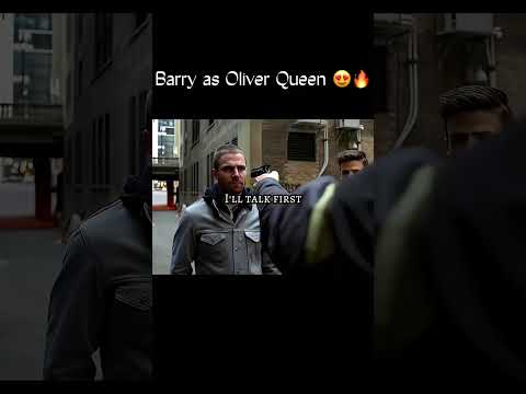 Barry as The Green Arrow 🥶🔥🔥 #theflash #shorts