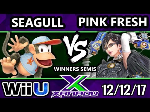 S@X 232 Smash 4 - Seagull (Diddy Kong) Vs. VGBC | Pink Fresh (Bayonetta) - SSB4 Winners Semis