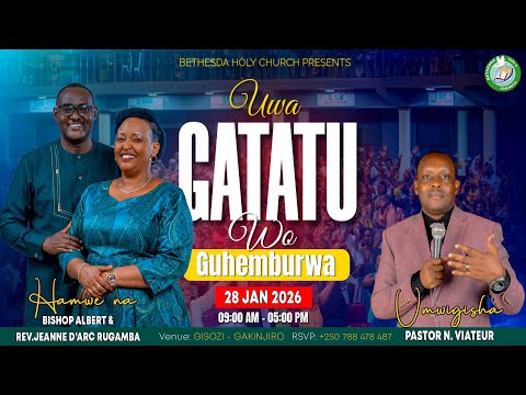 🔴LIVE: UWA GATATU WO GUHEMBURWA 28/01/2026