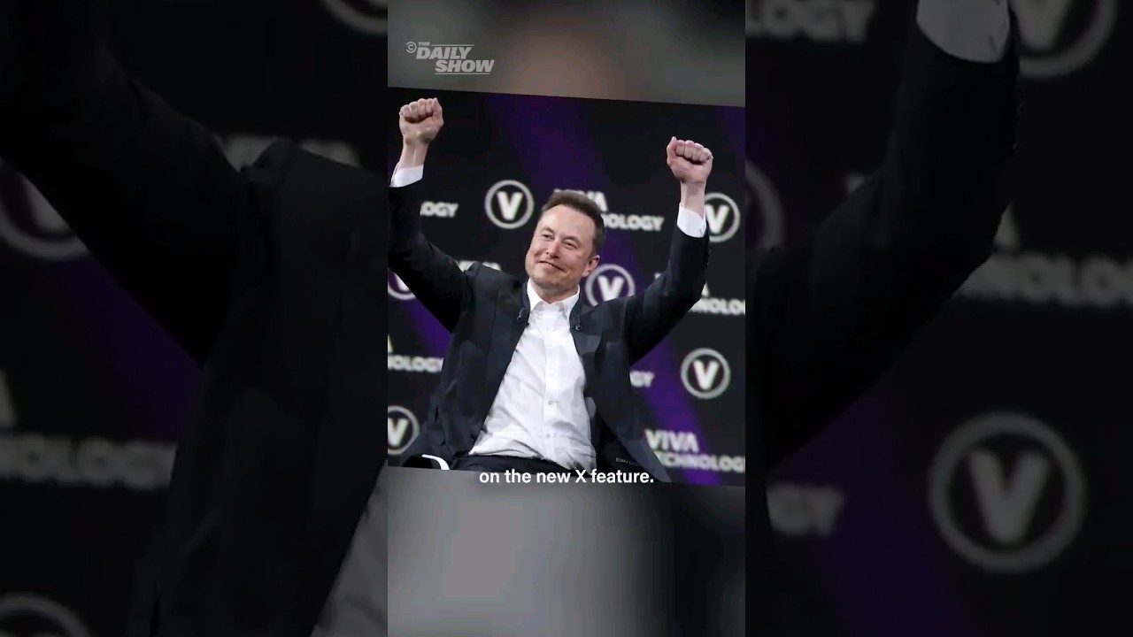 Elon Musk has unveiled an incredible new tweet feature #dailyshow #elonmusk #desantis