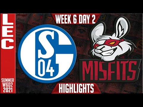 S04 vs MSF Highlights | LEC Summer 2021 W6D2 | Schalke 04 vs Misfits Gaming