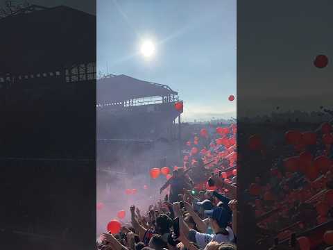 "Semifinal San Lorenzo vs Platense - ENORME RECIBIMIENTO AZULGRANA " Barra: La Gloriosa Butteler &bull; Club: San Lorenzo