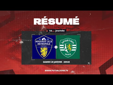 D1 Futsal - J14 Mouvaux Lille Métropole Futsal vs Sporting Club Paris