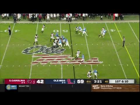 2020 USC vs Ole Miss - Nick Muse 19 Yd Reception