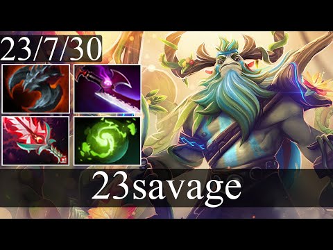 TLN.23savage - Nature's Prophet | Carry Gameplay Dota 2 Patch 7.31b