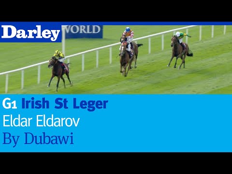 Eldar Eldarov by Dubawi wins the G1 Irish St Leger at Curragh