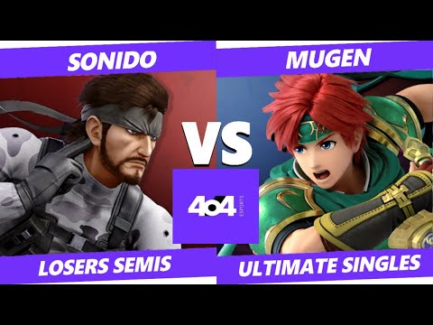 4o4 Smash Night 105 - Sonido (Sonic, Snake) vs HyperKirby (Roy) - Losers Semi-Final