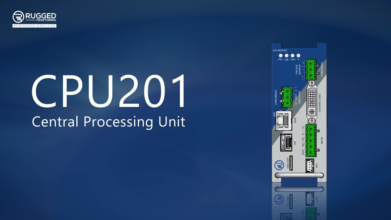 CPU201 Central Processing Unit | Rugged Monitoring