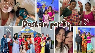 GRWM for Dashain party |  Dashain Party Vlog | nepali